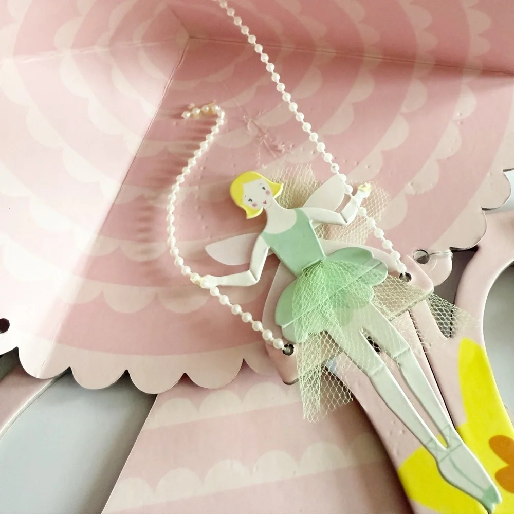 Meri Meri Fairy Wishes Party Decor Centerpiece & Garland New Unused Rare Decor